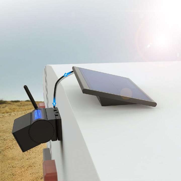 Produktbild AutoVox Solar Rückfahrkamerasystem Wireless 7" 12/24V