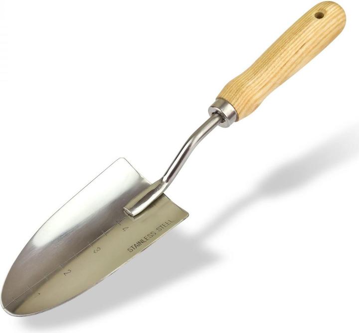 Actual product image Dema Blumenkelle Pflanzkelle Gartenkelle Gartenschaufel Pflanzschaufel Schaufel 330mm