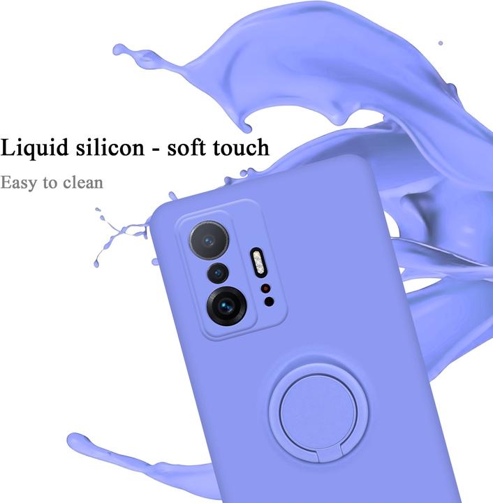 Produktbild Cadorabo TPU Liquid Ring Silicone Case Hülle für Xiaomi 11T / 11T PRO (Xiaomi 11T)
