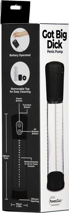 Actual product image PowerBullet BMS - Lux Got Big Dick Penis Pump