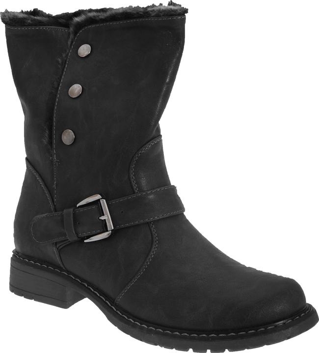 Image du produit Cats Eyes Ankle Boots Bottes d'hiver Bottes Bottes de style motard Pour se rabattre (39)