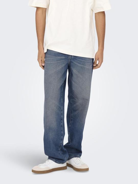 Image du produit Only & Sons ONSFADE Mittlere Taille Karotte, locker geschnitten Jeans Locker geschnitten (32)