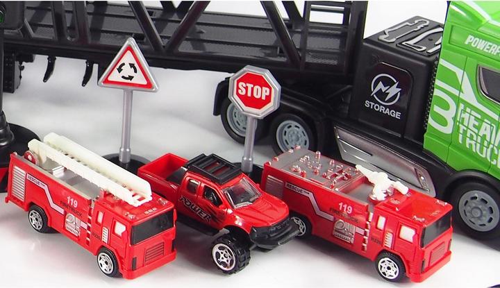 Actual product image Amewi Semitrailer truck with car transporter trailer 1:16, RTR (RTR Ready-to-Run)