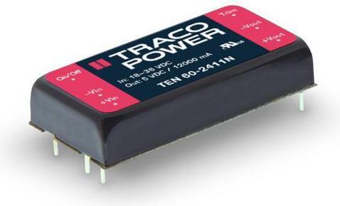 Immagine prodotto TracoPower Convertitore DC/DC 9... 18V 12V 5A 60W