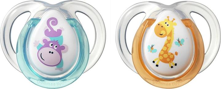 Actual product image Tommee Tippee Silicone dummy FUN STYLE, 0-6 months, 2 pcs., 43335703 (2 x, up to 6 M.)