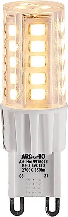 Actual product image Arcchio LED pin base lamp G9 3.5W 2,700K (G9, 3.50 W, 350 lm, 1 x, F)