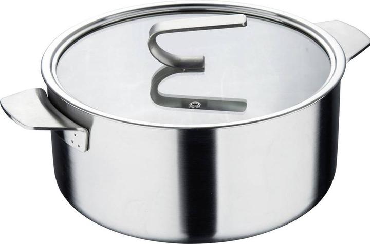 Actual product image MasterPRO BGMP-1667-MM Saucepan 280 mm (28 cm, Pot, Stainless steel)