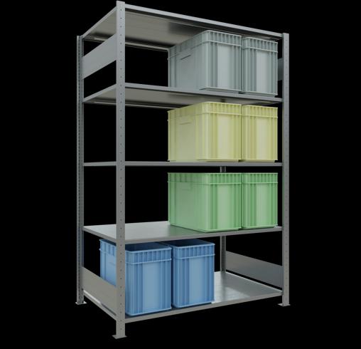 Image du produit Schulte Lagertechnik Elément départ MULTIplus150 avec traverse de longueur