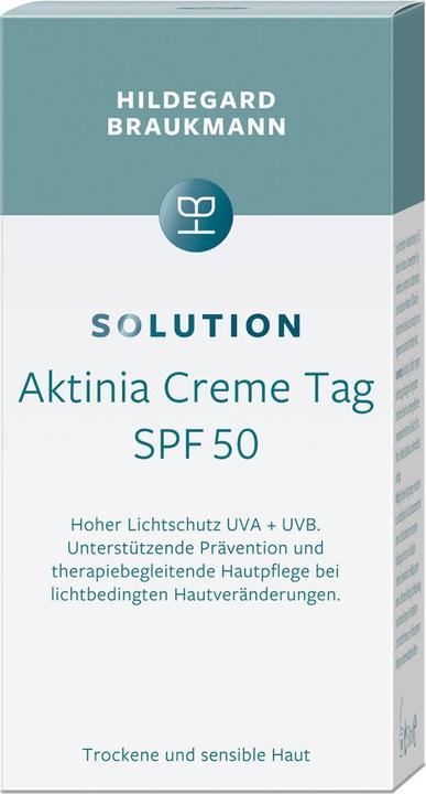 Produktbild Hildegard Braukmann SOLUTION Aktinia Creme Tag SPF 50 (50 ml, Tagescreme, SPF 50)