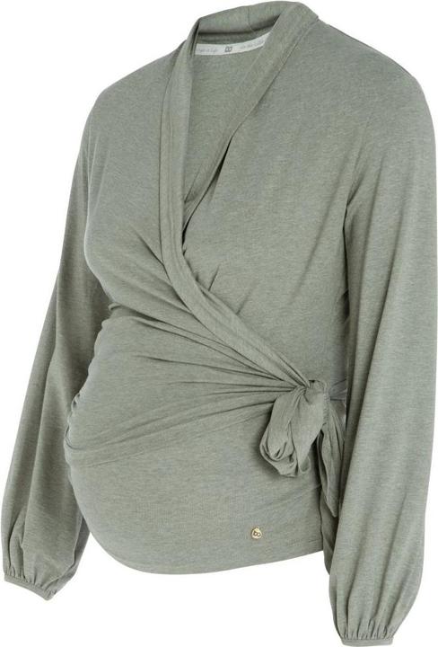 Baby's only Babys Only Umstandsmode Wickeltop Glow, Urban Green