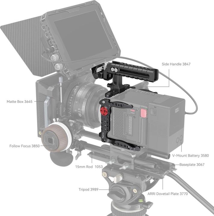 Produktbild SmallRig Basic Cage Kit für RED KOMODO / KOMODO-X 4110 (Cage)