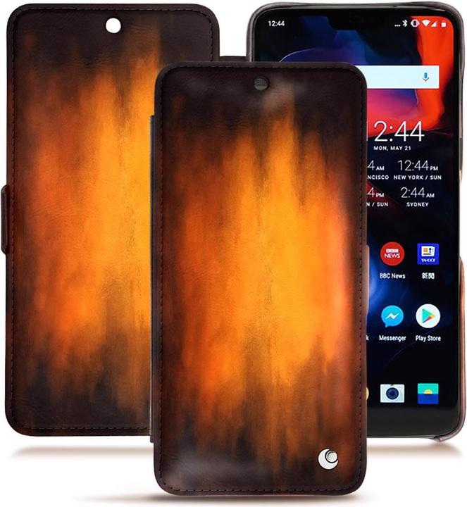 Produktbild Noreve Lederschutzhülle horizontal (OnePlus 6)