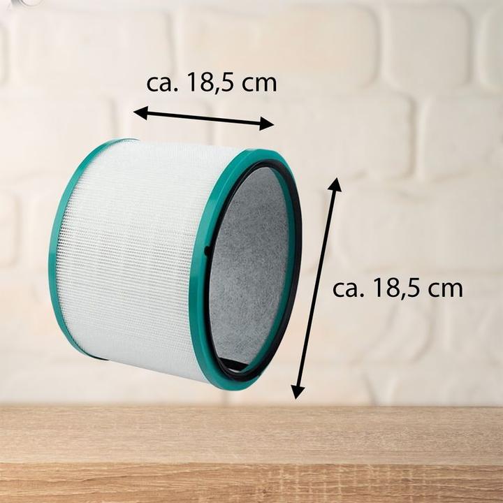 Actual product image Hermex Alternative hepa filter Replacement filter for Dyson air purifier TP00 TP02 (1 x)
