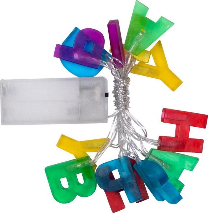 Produktbild Boland LED Lichterkette Happy Birthday 160cm