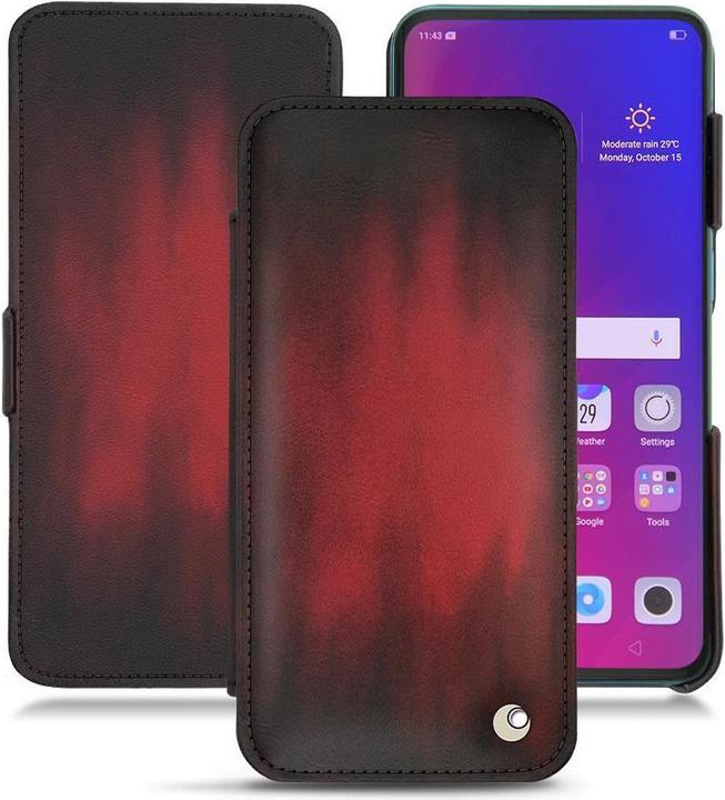 Productafbeelding Noreve Lederen omslag horizontaal (Oppo Find X)