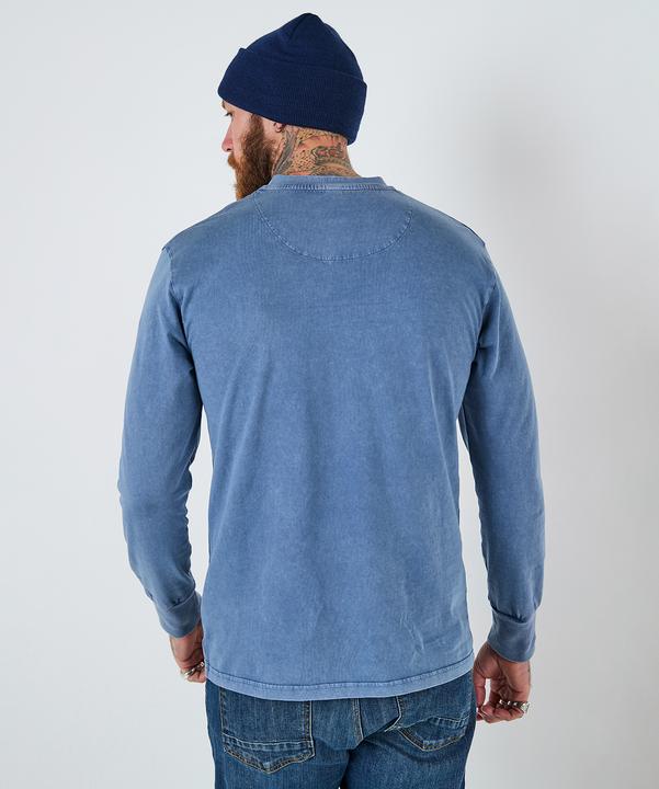 Actual product image Joe Browns Washed Graphic Print Henley (S)