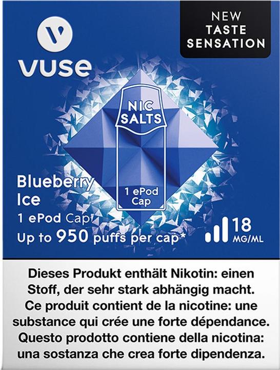 Produktbild Vuse Blueberry Ice (Blaubeere)