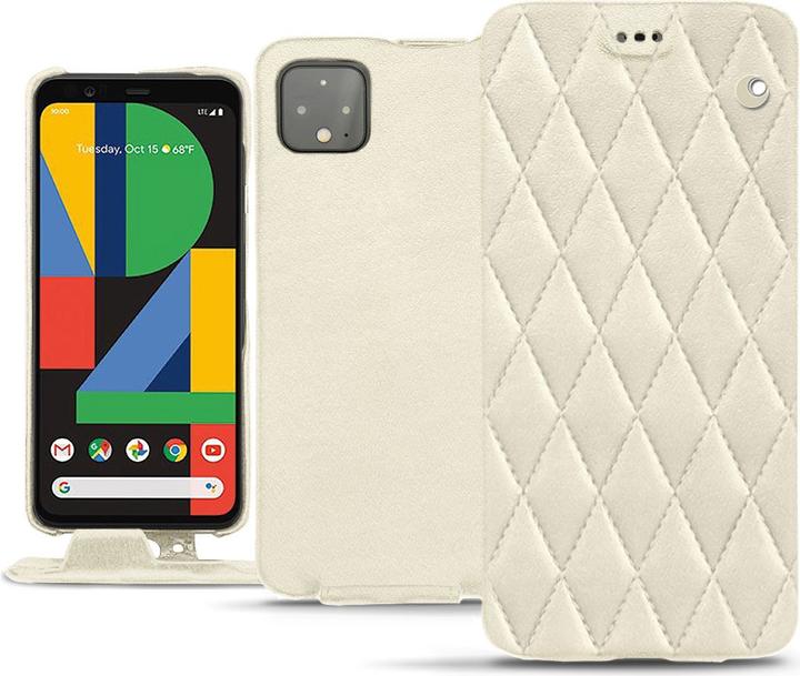 Actual product image Noreve Leather cover vertical (Google Pixel 4)