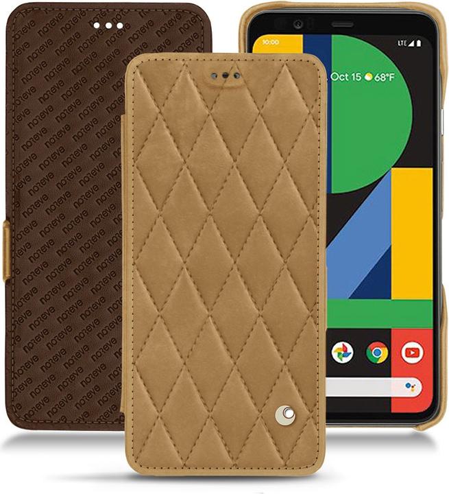 Actual product image Noreve Leather case horizontal (Google Pixel 4 XL)