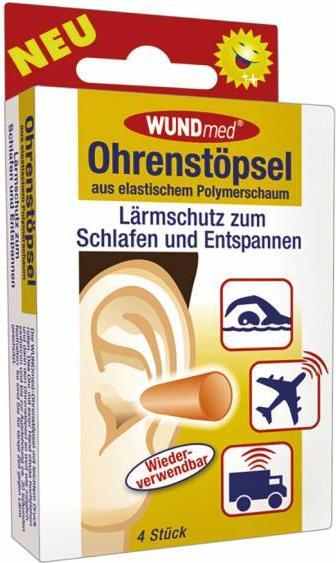 Produktbild Wundmed Ohrenstöpsel (4 x)