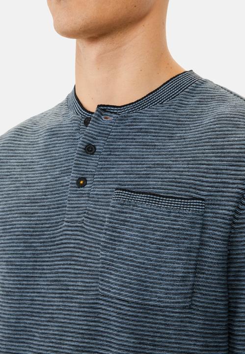 Image du produit Camel Active Henley Langarmshirt aus einem Baumwollmix (M)