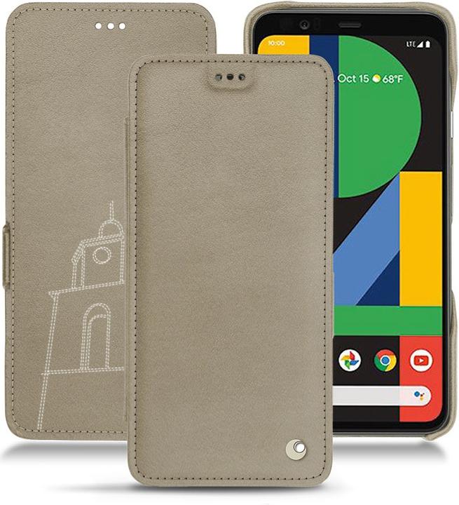 Actual product image Noreve Leather case horizontal (Google Pixel 4)
