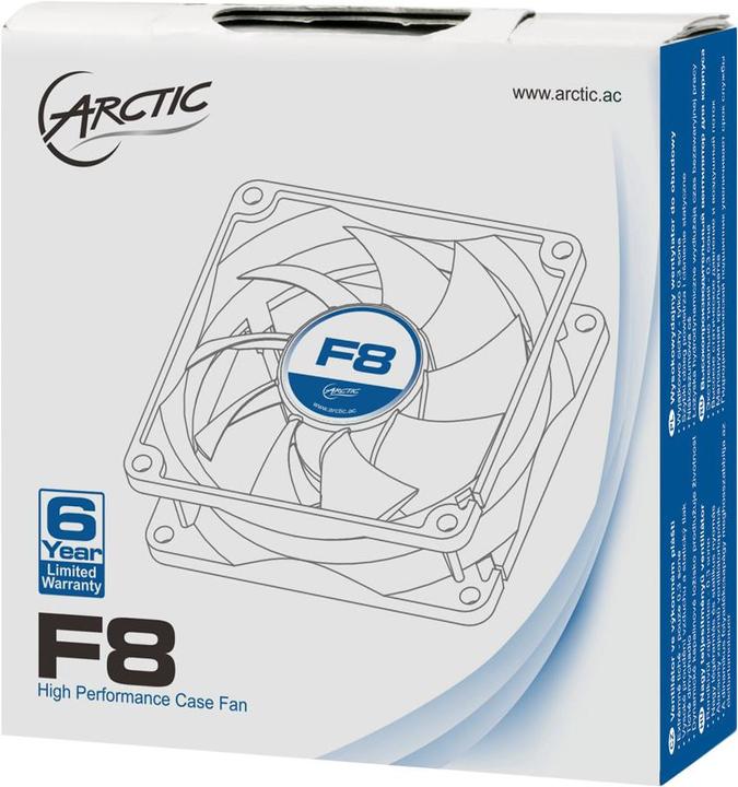 Actual product image Arctic F8 (80 mm, 1 x)