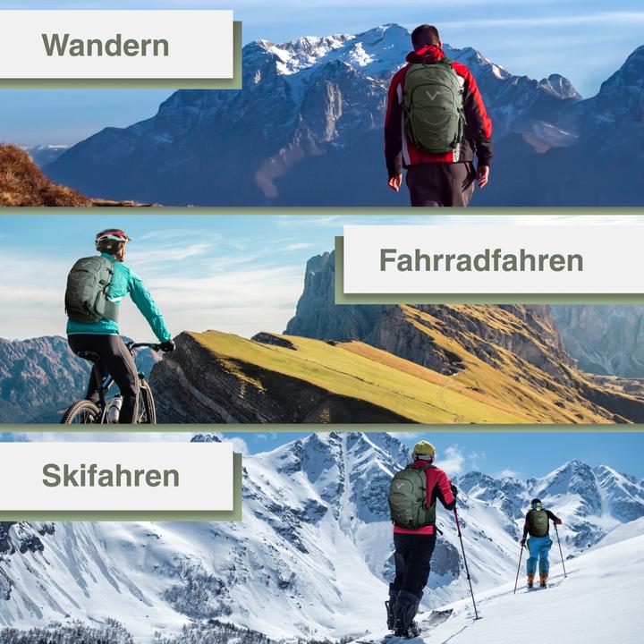 Produktbild Valkental Explorer V22 - Outdoor Rucksack mit integrierter Sling Bag (22 l)