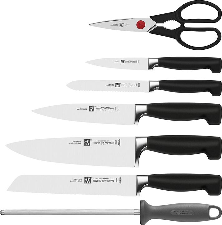 Actual product image Zwilling Knife block set 8 pcs. equipped beech
