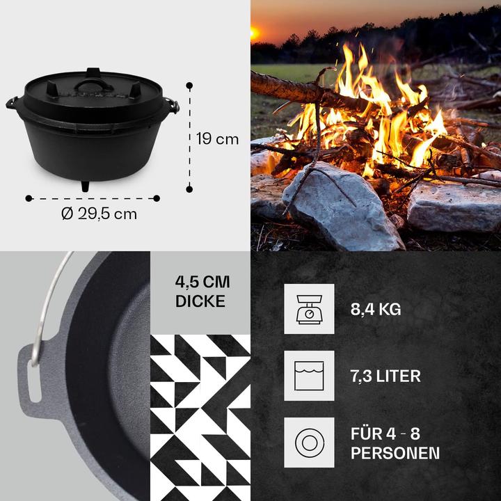 Actual product image ToCis Big BBQ BBQ Dutch Oven Set