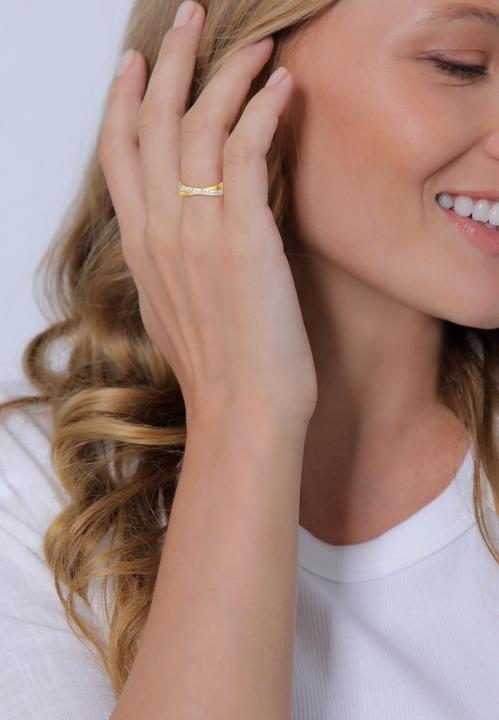 Produktbild Elli Wickelring mit Kristallen (58, 925 Silber)