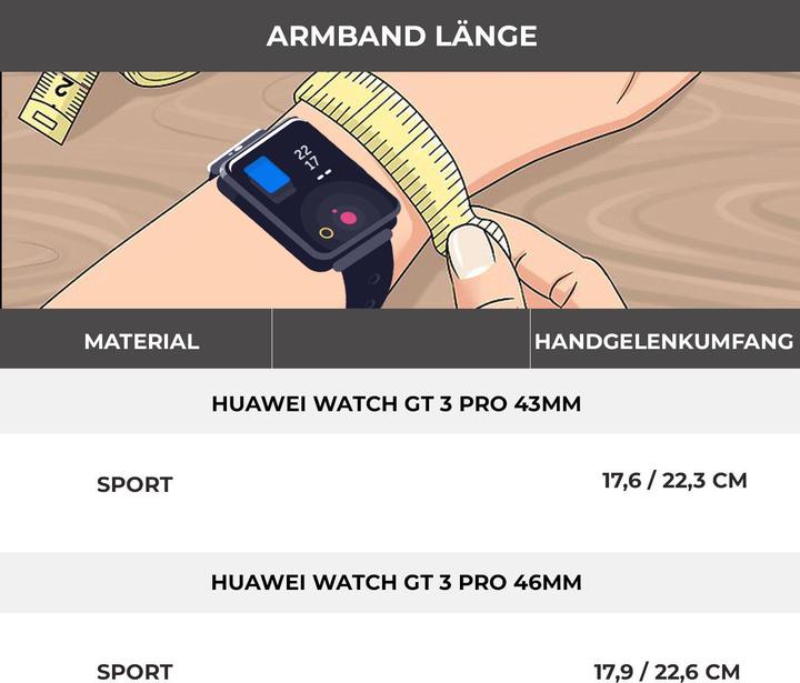 Actual product image Strap-it Sports bracelet (22 mm, Silicone)