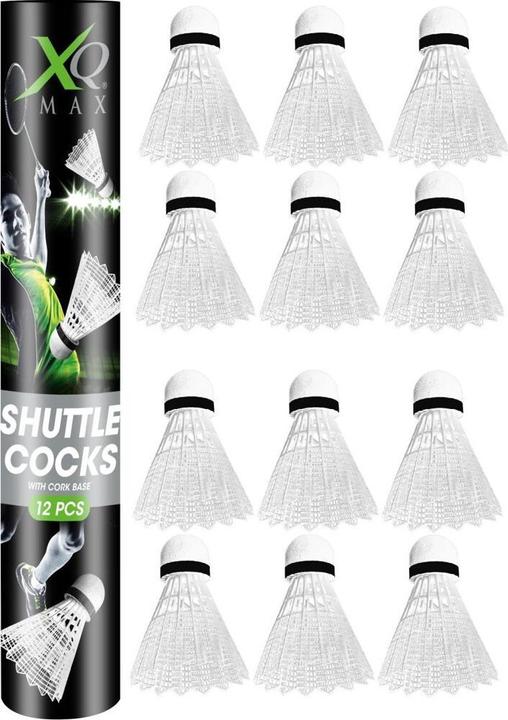 Productafbeelding FTM Badminton shuttle 12 stuks, wit