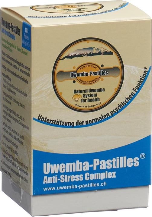 Uwemba Pastilles Anti-Stress Complex Pastillen (135 Stück, Pastillen, 106 g)