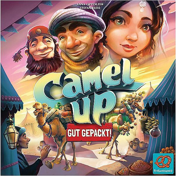 Produktbild Asmodée PRGD0002 - Camel Up Gut gepackt, Brettspiel, für 3-5 Spieler ab 8 Jahren (DE-Ausgabe) (Deutsch)