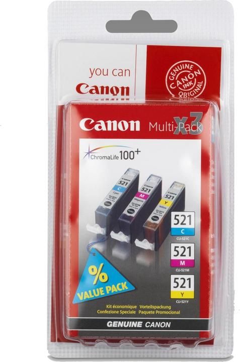 Produktbild Canon Cli-521 (M, Y, C)