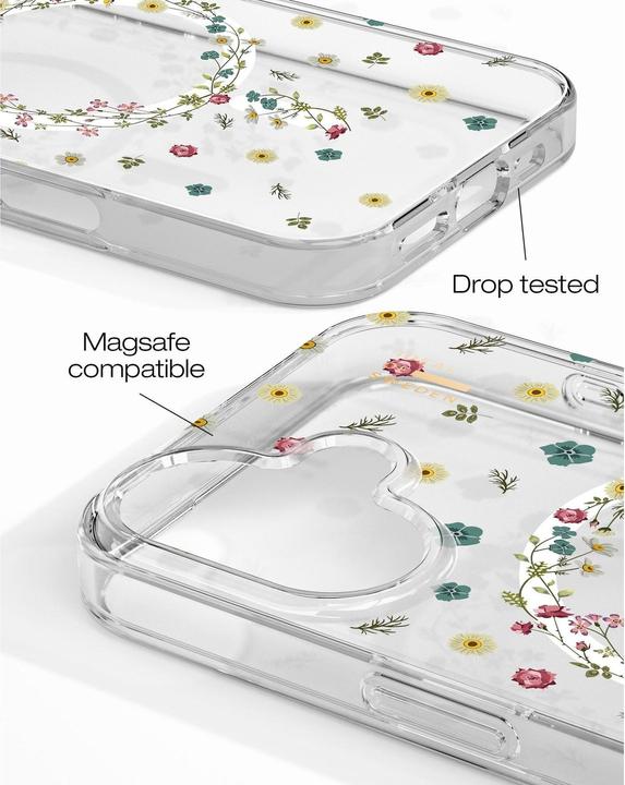 Image du produit iDeal Of Sweden Magsafe Designer Couverture rigide Petite Floral (Apple iPhone 16)