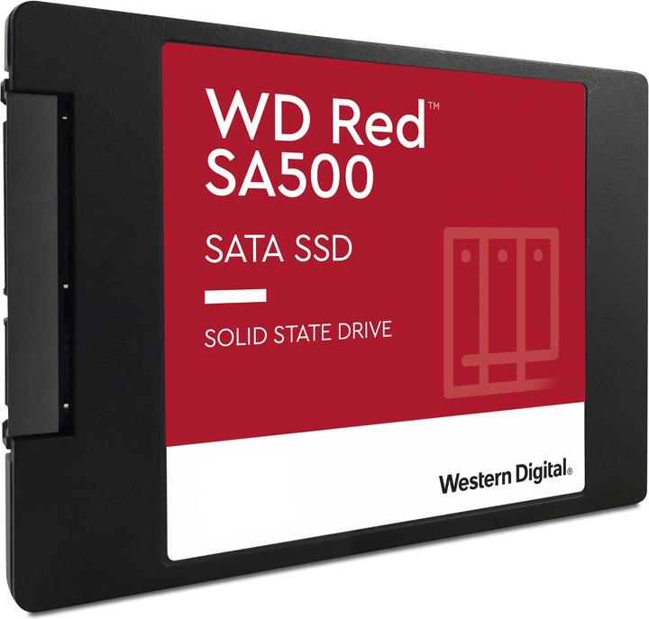 Actual product image WD Red SA500 (4000 GB, 2.5")