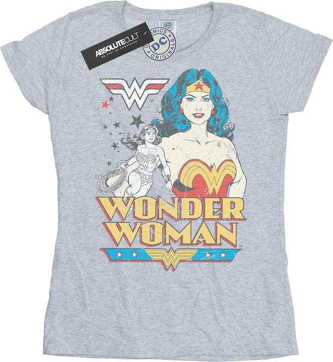 Image du produit - T-shirt WONDER WOMAN POSING - Femme (M)
