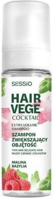 Actual product image Sessio Hair Vege Volumising Foam Shampoo Raspberry & Basil 175G