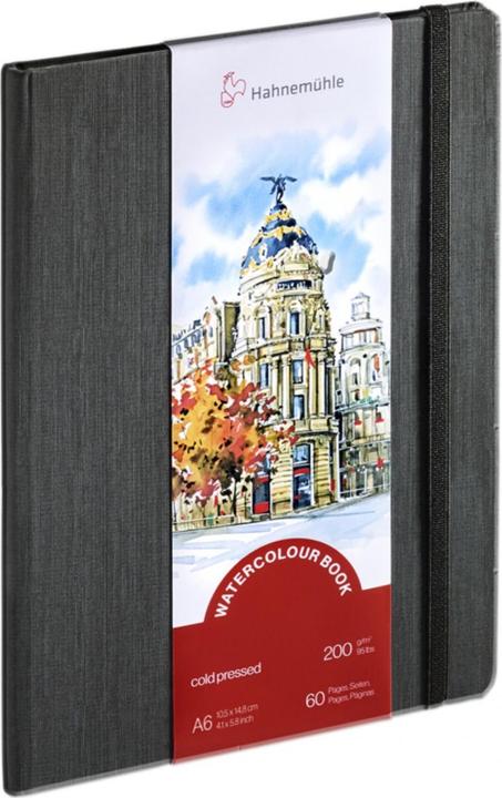 Immagine prodotto Hahnemühle Libro acquerello A 6 formato verticale 60 p. 200 g (A6, Copertina rigida)