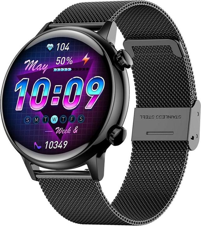 Produktbild Manta Smartwatch damski Alexa Mini czarny (39 mm)