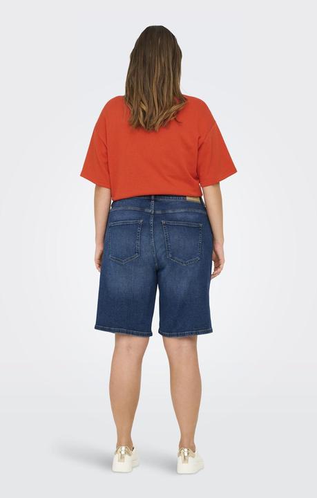 Image du produit Only CARENEDA Hohe Taille Girlfriend Schnitt Jeans Jeans-Shorts (48)