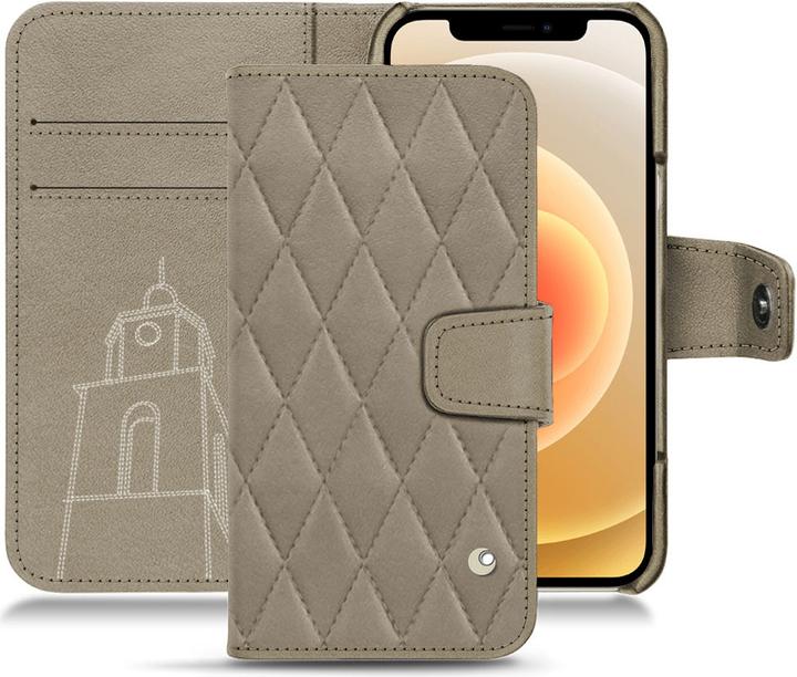 Actual product image Noreve Leather case wallet (Apple iPhone 12 mini)