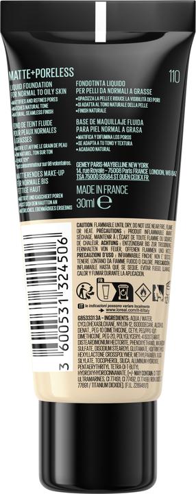 Produktbild Maybelline New York Fit Me (110 Porcelain)