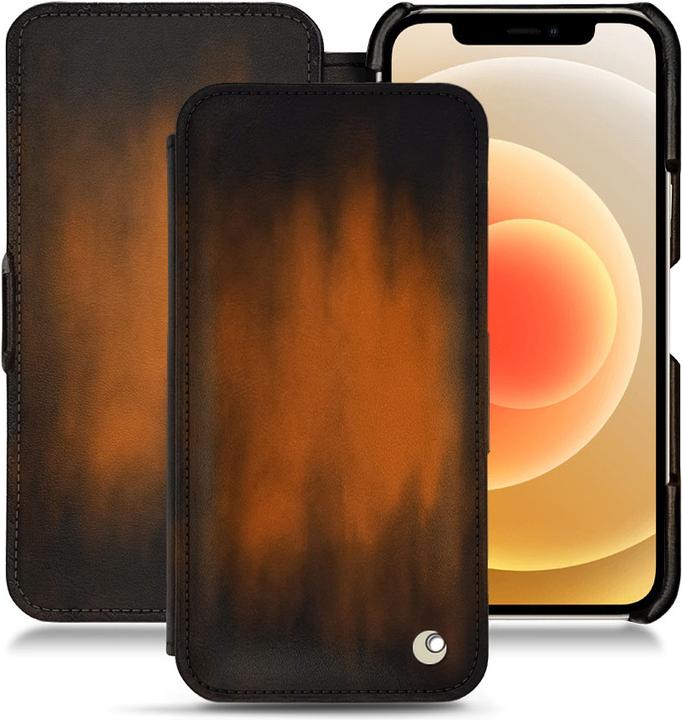 Productafbeelding Noreve Lederen omslag horizontaal (Apple iPhone 12 mini)
