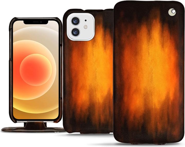 Produktbild Noreve Lederschutzhülle vertikal (Apple iPhone 12)
