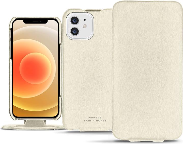 Actual product image Noreve Leather cover vertical (Apple iPhone 12)