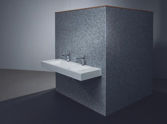 Actual product image Bette Aqua wall-mounted washbasin without tap hole, A054 800 x 495 mm (800 mm, 495 mm)