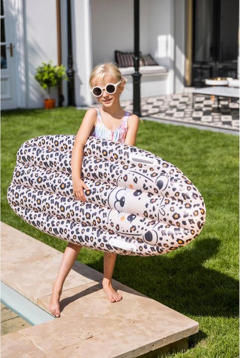 Actual product image Swim Essentials Inflatable Surfboard Leopard Beige